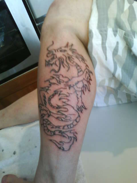 DRAGON tattoo