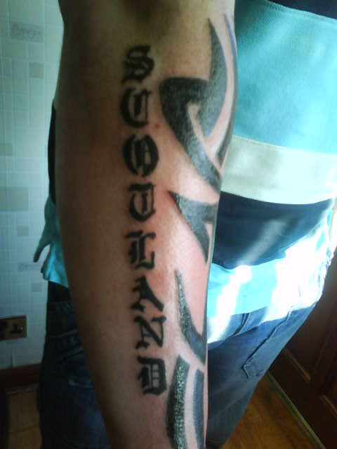 SCOTLAND tattoo