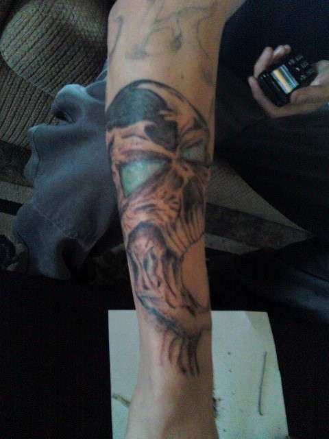 spawn tattoo