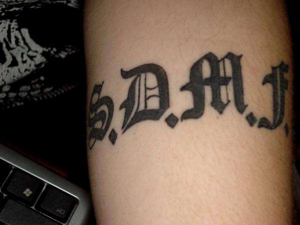 BLS Acronym tattoo