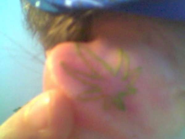 Pot Leaf Marijuana Tattoo tattoo