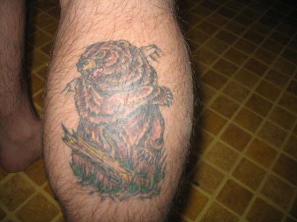 bear tattoo