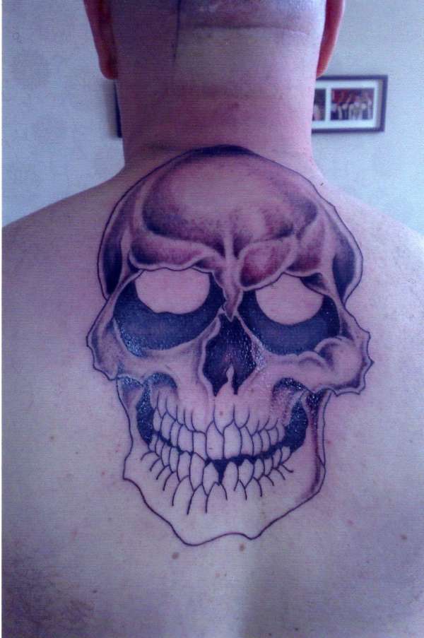 big skull tattoo