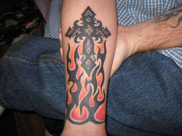 faith and rebirth tattoo