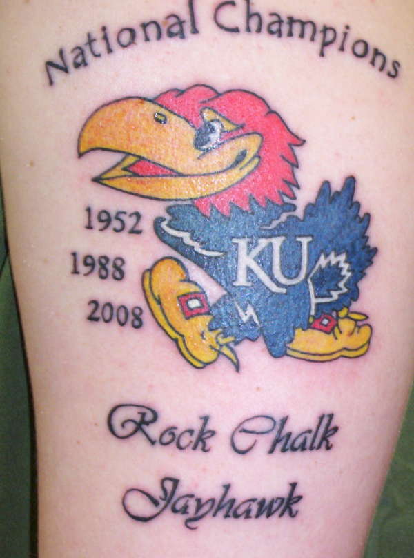 JayHawk tattoo