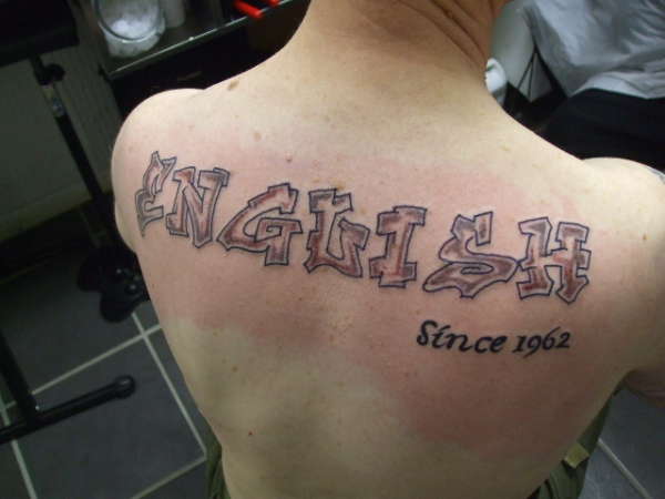 My new back tattoo tattoo