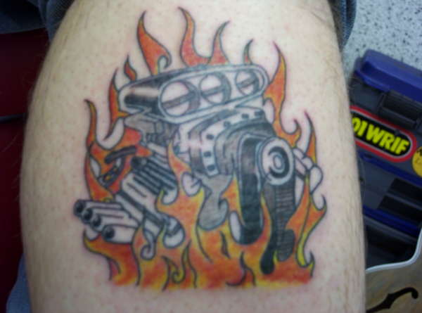 big block tattoo