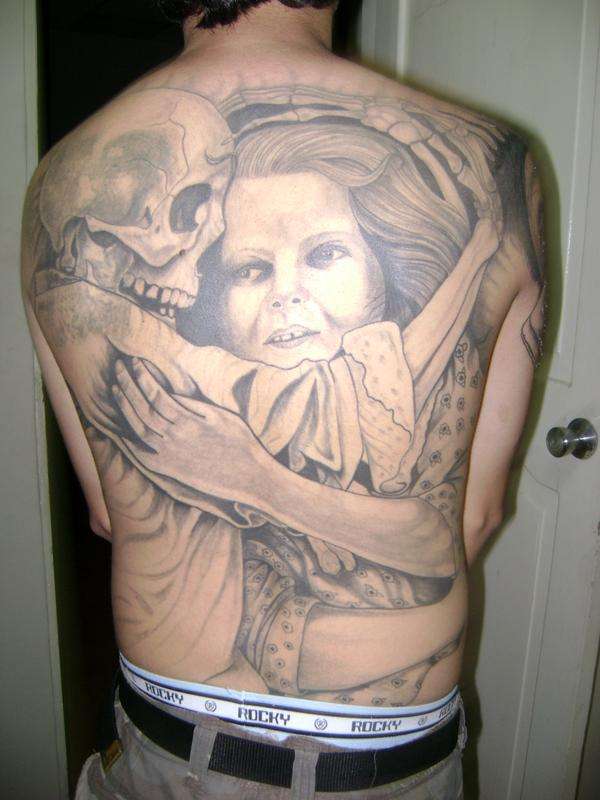 Death and the maiden tattoo