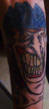 Joker tattoo