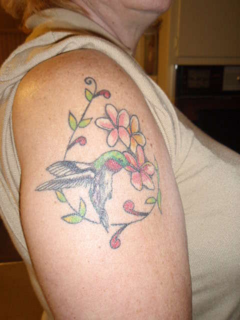 Memorial Tattoo for Michelle Gatlin (Mother in Law) tattoo