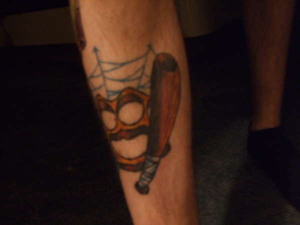 Part 1 of leg tattoo