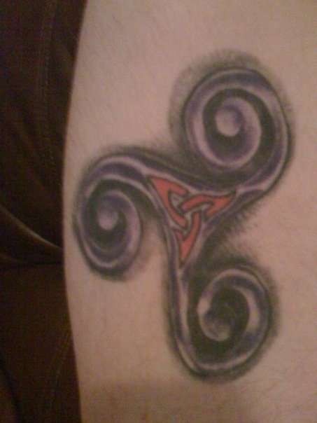 Triskelion tattoo