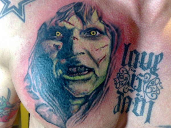 exorcist tattoo