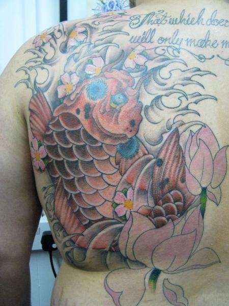 Jon's Koi Tattoo tattoo