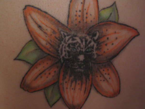 Tiger Lily tattoo