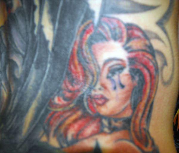 Red Fairy tattoo