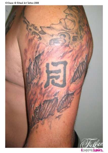 continuation of full sleeve tattoo