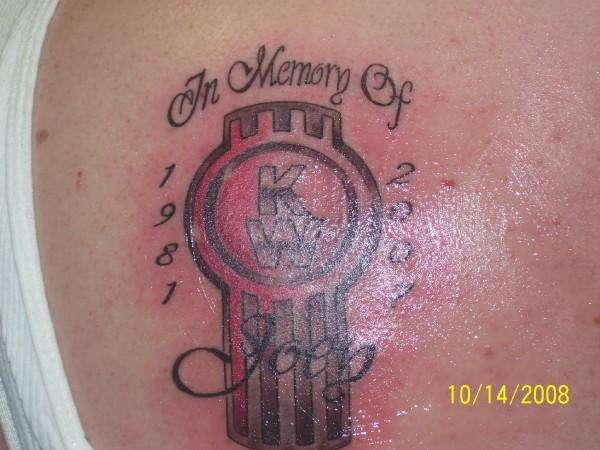 In Memory of Joey tattoo