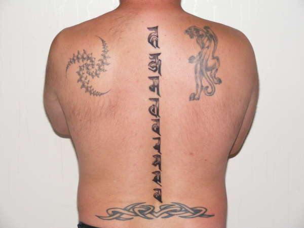 new back tattoo tattoo