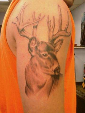 deer tattoo