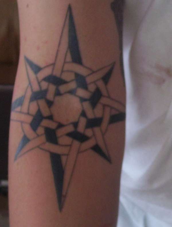 Hybrid Nautical Star tattoo