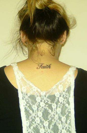 faith tat tattoo