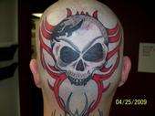 head tattoo tattoo