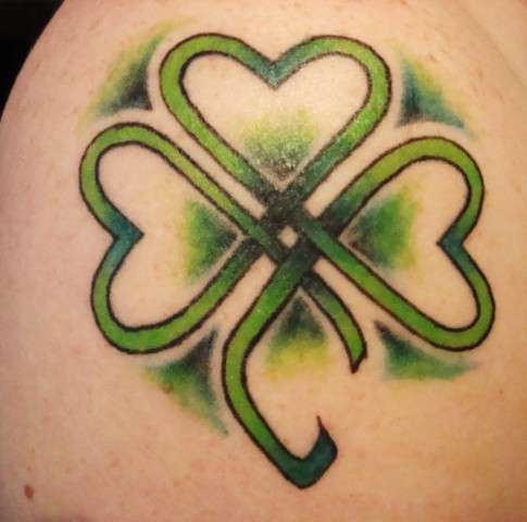 irish love tattoo