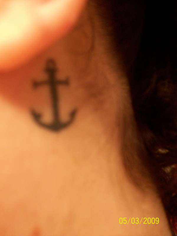 Anchor tattoo