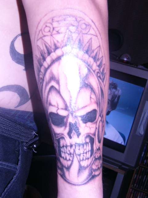 skull tattoo