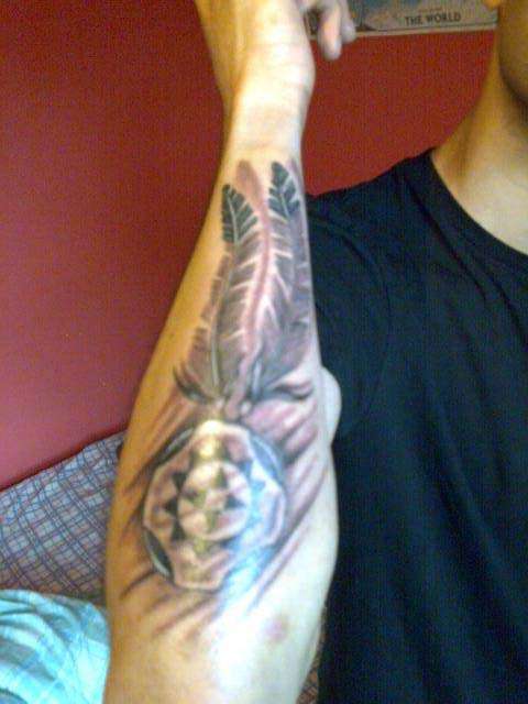 Eagle Feathers tattoo