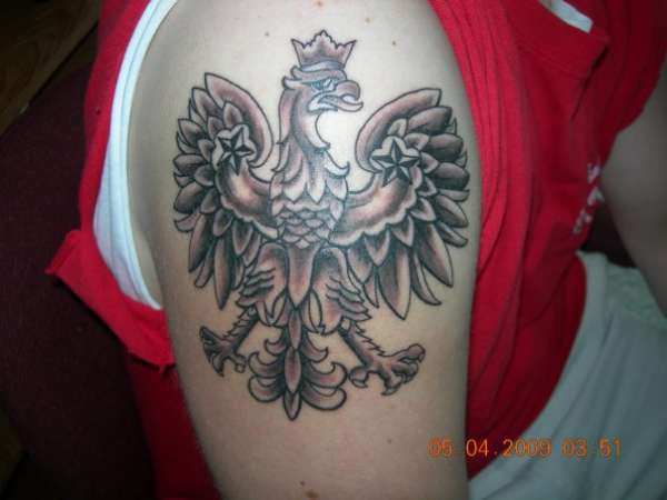 Polish Eagle tattoo