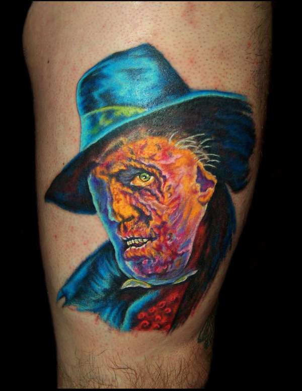 Vincent Price Waxed by CHRIS 51 tattoo