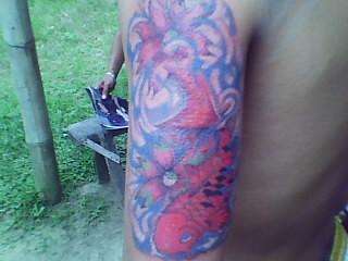 koi by kirk4 tattoo