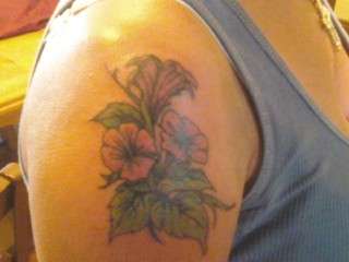 orchids tattoo