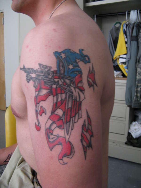 M4 Reaper tattoo