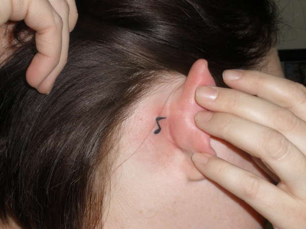 Musical Note tattoo