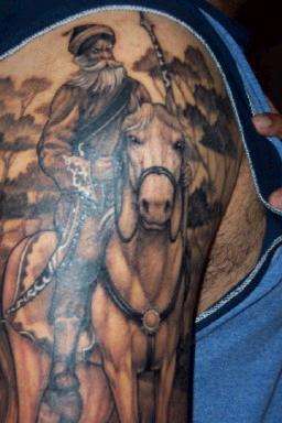 S. Baba Deep Singhji Tattoo tattoo