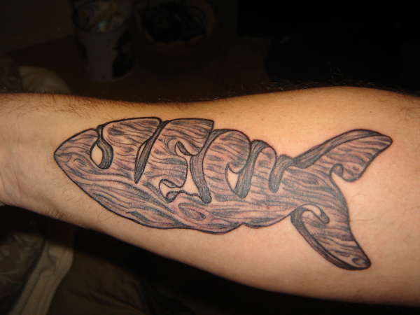 Jesus Fish tattoo