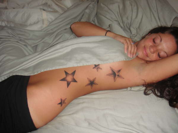 stars on my ribs tattoo