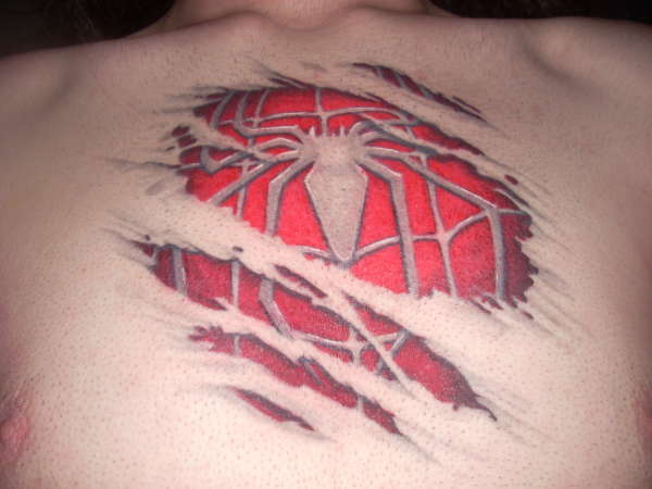 Spiderman tattoo