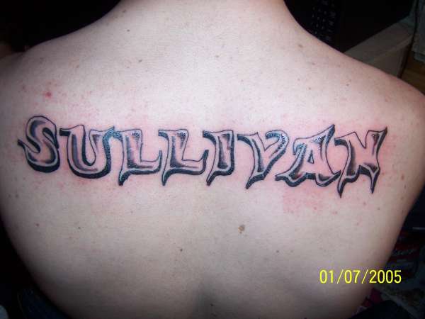 Sullivan tattoo