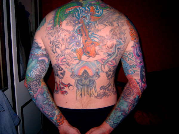 back of sleeves tattoo