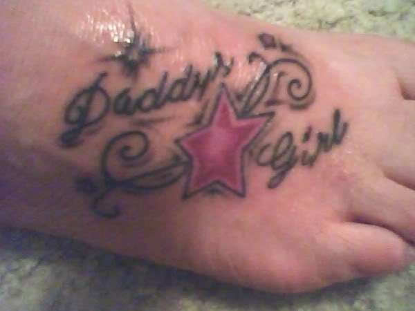 Daddy Girl tattoo