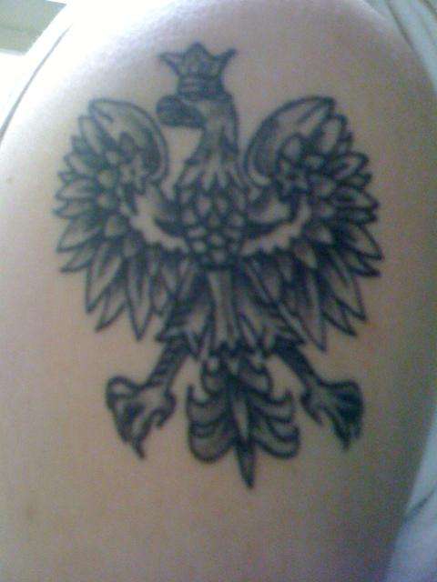 Polish Eagle tattoo