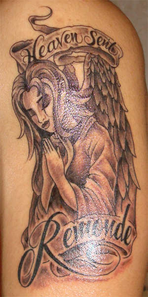 First Tattoo, Heaven Sent tattoo