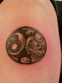 eightball skull tattoo