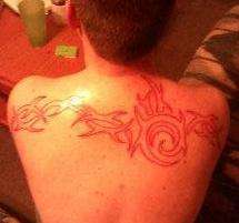 Back Tat tattoo
