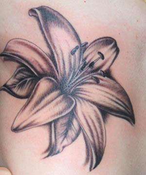 Lily tattoo