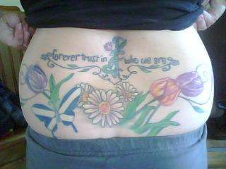 forever trust in who we are tattoo